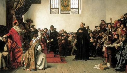 Martin Luther before the Diet of Worms